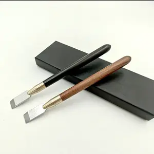 Flat Carving Knife Pen Shape Knife Shovel Leather Carving Craft Cutting Leather Cutting Knife Tool