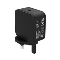 Chargeur USB C GaN 100W, port unique, PD 3.0, charge rapide, prise pliable, adaptateur de voyage US/EU/AU/UK pour ordinateur portable, iPhone, Samsung