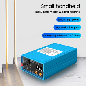 5000W pin tại chỗ Máy hàn tự làm Kit 18650 gói Công cụ Hàn 10 bánh răng Mini Máy hàn điểm 0.1 ~ 0.15mm Dải Niken - Product Image 5