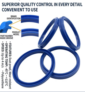 DYN Hythane 181 PU Rod Dust Wiper Hallite H839 Anillo de Sellado Anticontaminación para Todos los Cilindros Hidráulicos de Uso Pesado - Product Image 3