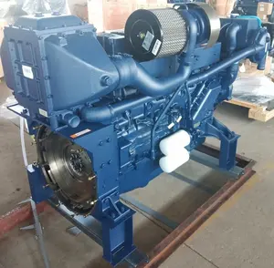 उच्च गुणवत्ता सस्ते कीमत 400hp 1800rpm समुद्री डीजल इंजन के लिए नाव