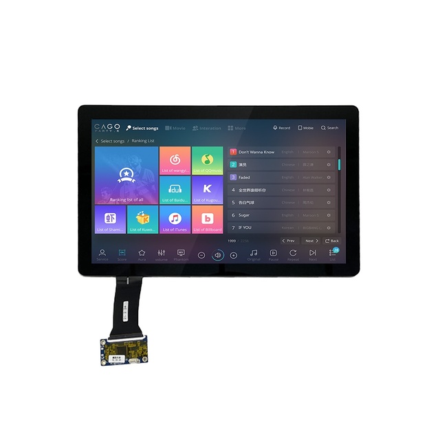 HAORYZON 11.6Inch 1920x1080 Full HD TFT LCD Touch Screen Display USB HDTV Interface Android OS Board for Car Display System