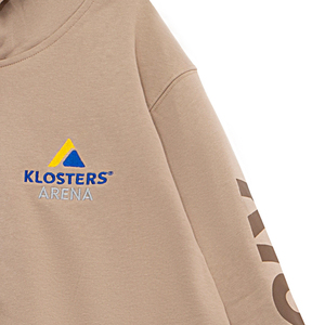 IGift personnalisé impression broderie Tan pull à capuche pour hommes haute qualité Polyester/coton pour l'hiver en gros - Product Image 2