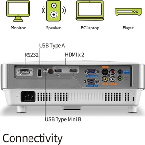 Projecteur professionnel MW632ST 3200 Lumens WXGA à courte focale avec connectivité sans fil MW632ST MW632ST MW632 - Product Image 2