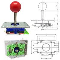 Kit de console de jeu rétro Pandora Dx Box 5000 en 1, multi-jeux, joystick vidéo, kit de console de jeu d'arcade DIY, rose, accepteur de pièces/billets, 110/220V