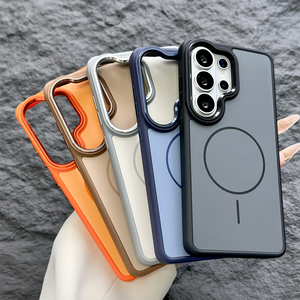 เคสโทรศัพท์กันกระแทกแบบด้าน รุ่น B487 สำหรับ Samsung S26 S25 S24 S23 Ultra  ผิวสัมผัสนุ่ม  สำหรับ iPhone - Product Image 1