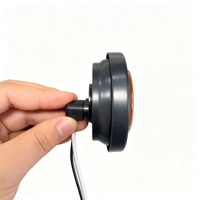 Nouvel adaptateur de connecteur de remorque super lumineux, lampe de remorque, feu arrière LED tricolore avec prise