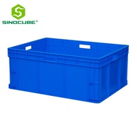 Boîtes de manutention et caisses d'expédition Euro en plastique Sinocube EU, robustes, emboîtables, recyclables et empilables, avec logo et couleur personnalisables