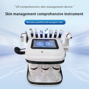 9 <b>in</b> 1 Hydrodermabrasion Facial Rejuvenation Machine Skin Analyzer Beauty Equipment for Moisturizing and Face Lifting - Product Image 2
