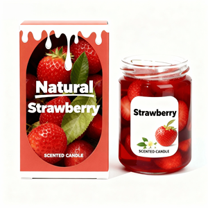 <span class=keywords><strong>Candela</strong></span> Profumata Personalizzata in Cera Naturale <span class=keywords><strong>con</strong></span> <span class=keywords><strong>Oli</strong></span> <span class=keywords><strong>Essenziali</strong></span> ad Alta Diffusione, Cera di Soia Adatta per Uffici - Product Image 3