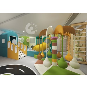 Eibele Nouveau Centre de Jeux Intérieur pour Enfants, Château de Jeu, Aire de Jeu Souple, <span class=keywords><strong>Village</strong></span> de Jeu de Rôle, Ville Interactif, <span class=keywords><strong>Parc</strong></span> d'Attractions - Product Image 6