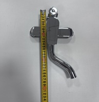 Ensemble de mitigeur de douche à effet pluie moderne et contemporain finition laiton chromé pour la maison et l'hôtel salle de bain