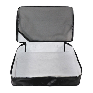 Sac de rangement de voyage en maille unisexe pour accessoires de bagages, cube de compression de 45 cm avec fermeture éclair - Product Image 3