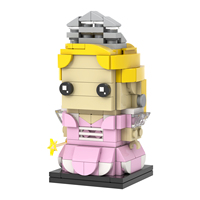 Kits de Ladrillos MOC Creatividad Cinematográfica Glinda, Contenedor de Ladrillos DIY, Juguetes de Construcción para Niños MOC7767