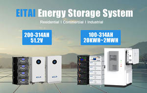 EITAI A급 셀 51.2V 15kWh 올인원 태양광 시스템 <span class=keywords><strong>Lifepo4</strong></span> 에너지 파워 월 48V 14.3kWh 16kWh 리튬 가정용 저장 배터리 - Product Image 2