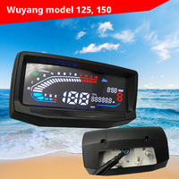 Spidometer, Tachometer, dan Odometer Digital Motor untuk WY125 CGL125 FT150GTS ABS Tahan UV
