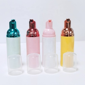 Custom <b>Empty</b> 100ml 120ml 150ml 200ml Cosmetic Packaging Matte Green Pink PET <b>Plastic</b> Foam Dispenser Pump Soap Cleanser <b>Bottle</b> - Product Image 3