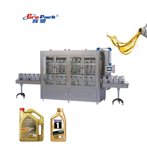 Factory Directly Supply Straight Line Linear Liquid Lube Oil Filling Machine