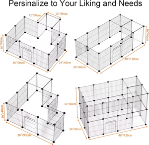 <span class=keywords><strong>DIY</strong></span> ev Pet çitleri kedi sandık mağara küçük hayvan oyun parkı kapalı tavşan kedi küçük köpek çit dekoratif evcil hayvan kafesi - Product Image 3