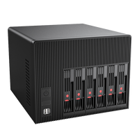 Guangfeng BKHD de 6 Bahías Compatible con CPU I3 I5 I7