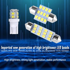 <b>Car</b> LED <b>Interior</b> <b>Light</b> Kit 20pcs T10 2835 Smd For Parking Reading License Plate Door Roof <b>Lights</b> - Product Image 4