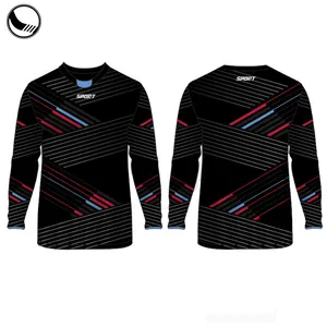 cheap custom design short sleeve blank motocross jerseys