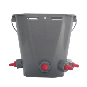 Secchio per l'alimentazione delle capre da 8 litri con <span class=keywords><strong>2</strong></span> tettarelle per attrezzature da allevamento lattiero-caseario - Product Image 3