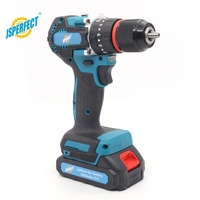 JSPERFECT - Prix d'usine - Perceuse sans fil 21V à batterie lithium 13mm avec accessoires