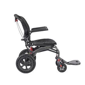 Nuevo producto, silla de ruedas de <span class=keywords><strong>viaje</strong></span> manual plegable ultraligera de alta calidad para discapacitados y ancianos, podrí<span class=keywords><strong>a</strong></span> llevar <span class=keywords><strong>en</strong></span> el avión - Product Image 4
