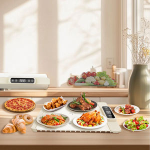 Tapete Eléctrico Plegable y Portátil para Calentar Alimentos, de Silicona sin Olor, con Calentamiento por Bobina, 5 Ajustes de Temperatura y Función de Temporizador - Product Image 4