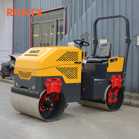 Compacteur routier diesel 2 tonnes RUNTX neuf pour la construction – Machine de chantier neuve