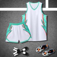 Conjunto de Camiseta y Pantalones Cortos de Baloncesto Personalizados, Sin Mangas, de una Sola Capa, de Poliéster, de Secado Rápido, Transpirable, para Hombres y Jóvenes, Uniforme de Torneo