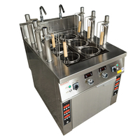 Cuisinière à nouilles électrique industrielle RKMF-PS266B à six bacs en acier inoxydable