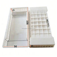 Moules en plastique pour pavés de grande taille pour allée en béton ECFP SHHLP608, moule pour carrelage de sol en béton, injection