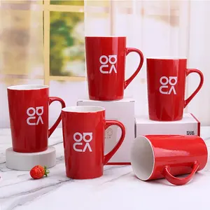 mug original factory supply low price glazed advertising ceramic milk mug beer cups with handle