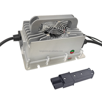 Chargeur rapide intelligent Longrun Q2-800 800W en aluminium avec ports DC/AC 24V-72V, étanche IP67 pour vélo électrique, voiturette de golf, véhicule électrique