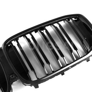 Grille avant à double lamelle ABS noir brillant sans badge M pour <span class=keywords><strong>BMW</strong></span> X5 G05 LCI 24-IN - Product Image 4