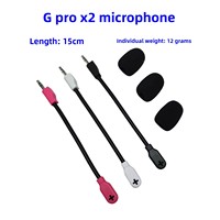 Bras de microphone compatible Plug and Play Logitech G PRO X2 pour casque de jeu G PRO X2