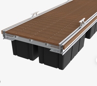 Pont flottant en aluminium de haute qualité pour bateaux, prix des ponts flottants en aluminium pour bateaux