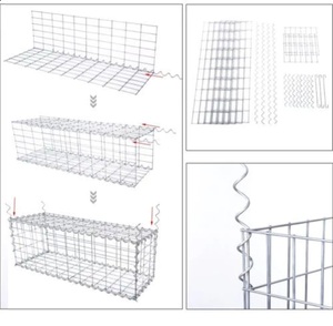 Deft Design Narrow <strong>Gabion</strong> Boxes 1m*1.5m*2m Low Carbon Galvanized Steel Wire <strong>Mesh</strong> Fence Welded 100% Handmade Skilled Artisans - Product Image 4