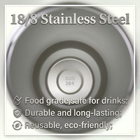 Bouteille isotherme personnalisée 30oz/40oz avec paille, en acier inoxydable, revêtement poudré, pour souvenirs de mariage