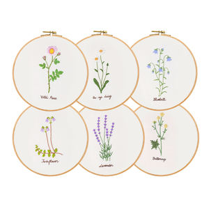 Kit <span class=keywords><strong>de</strong></span> bordado <span class=keywords><strong>de</strong></span> <span class=keywords><strong>flores</strong></span> para principiantes, juego <span class=keywords><strong>de</strong></span> <span class=keywords><strong>punto</strong></span> <span class=keywords><strong>de</strong></span> <span class=keywords><strong>cruz</strong></span>, arte <span class=keywords><strong>de</strong></span> costura, pintura bordada para pared, decoración del hogar - Product Image 6