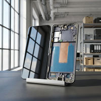 Layar LCD Samsung S23plus dengan Touch Digitizer, Suku Cadang Ponsel