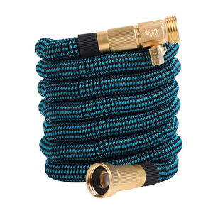 Garden <b>Magic</b> Extendable Water Hose 2.5m 5m 7.5m 10m High Pressure Car Wash Irrigation Hose Blue ABS Material - Product Image 1