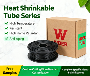 Tự làm 3:1 không thấm nước Nhiệt co ngót cáp điện dây bọc Kit Set đen đỏ cách nhiệt nhiệt co lại ống PE Chất liệu 600V - Product Image 2