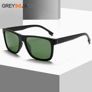 Nouvelles lunettes de soleil pour femmes TR90 K005, monture noire, verres TAC verts, protection UV400, type 3, lunettes de soleil de style sportif tendance - Product Image 4