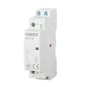 Precio de contactor de CA 220V 230V 2P contactor modular automático contactor doméstico magnético