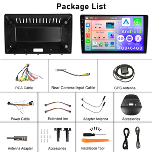 Podofo 9 ''telaio Autoradio Android 4 + 64G Wireless Carplay Android Auto per simbolo <span class=keywords><strong>Renault</strong></span> 2008-2012 Autoradio WIFI OEM ODM - Product Image 6