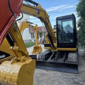 รถขุดตีนตะขาบแคตเตอร์พิลลาร์ CAT306 มือสอง ขนาด 6 ตัน ระบบไฮดรอลิกเดิม เครื่องจักรก่อสร้างขนาดเล็กสำหรับขาย - Product Image 1