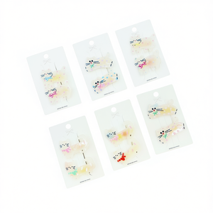 Fermagli per capelli serie Cat 48392, confezione da 1200 pezzi per bambine, design carino - Product Image 1